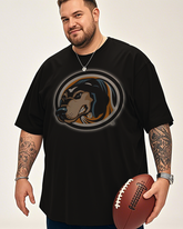 Tennessee Herren-T-Shirt mit kurzen Ärmeln, Übergröße